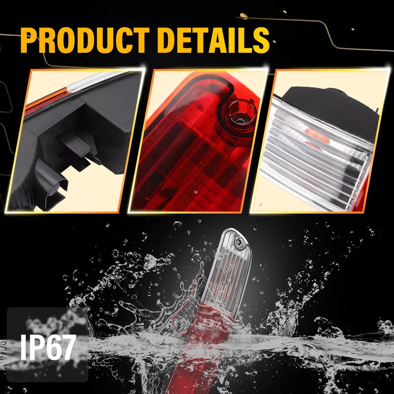 Rear Bumper Bar Tail Lights LH RH Pair for Mitsubishi Pajero NP 2002-2006