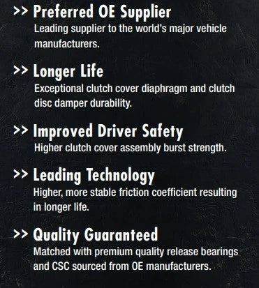 Exedy Clutch Kit OE Replacement for Nissan 225mm NSK-8885