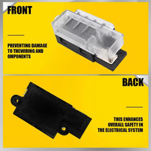 Load image into Gallery viewer, 4 Gang Fuse Box Positive Block 12v 24v Terminal Holder Circuit Fit ATO ATC Fuses
