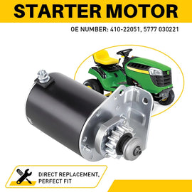 Starter FOR John Deere L100 L105 L107 LA100 LA105 LA110 LA115 LA125 D100 D115 AU