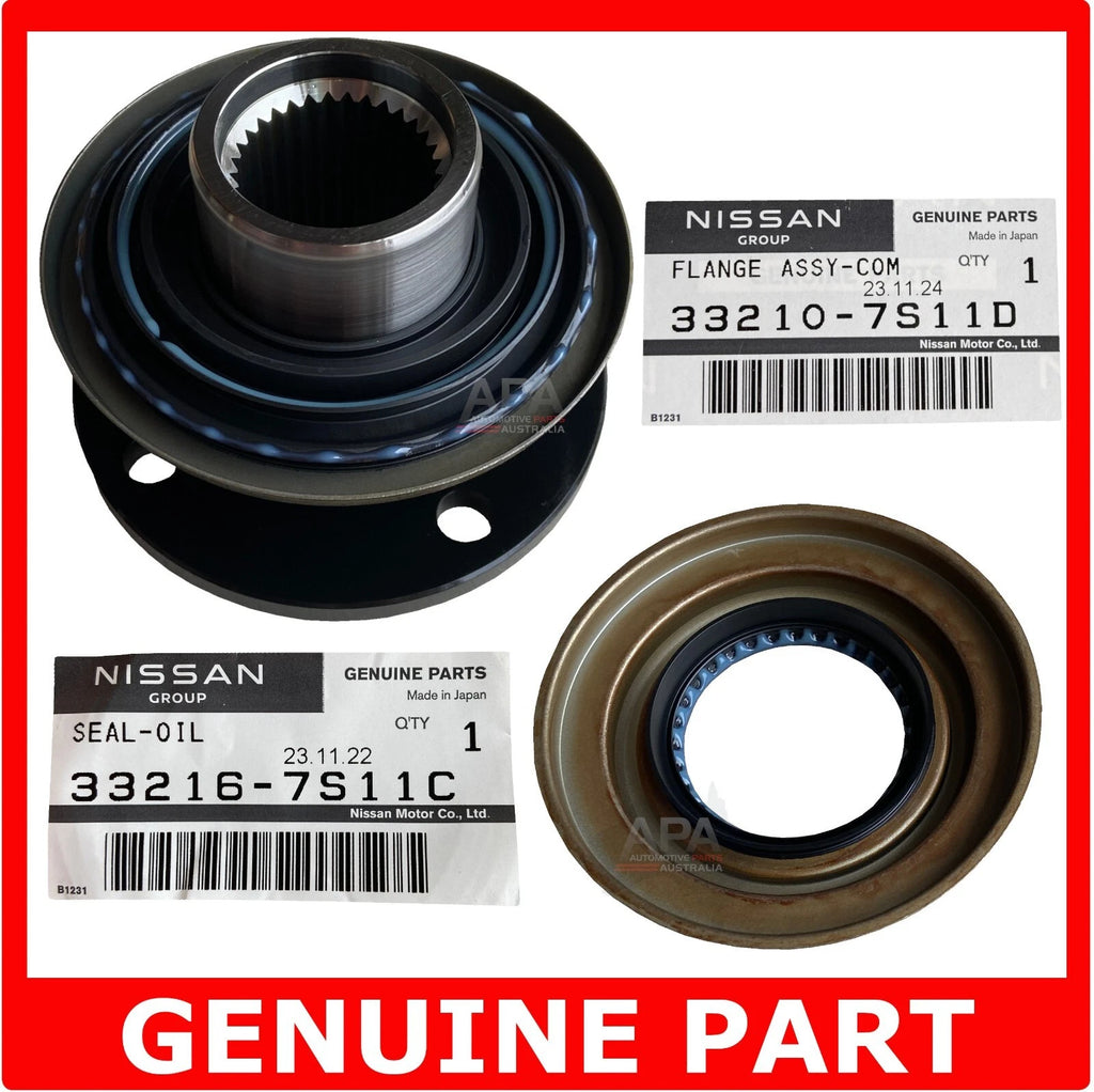 GENUINE Nissan Navara D40 YD25 VQ40 Transfer Case Front Output Shaft Flange Seal