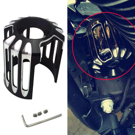 Motorcycle Oil Filter Cover Oil Grid For Harley Touring Sportster XL 883 1200 ST