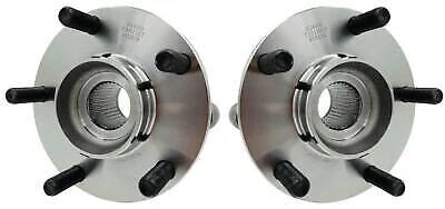 Pair Front Wheel Bearing Hub Assy For Nissan E52 J32 Z51 R52 FWD AWD ABS 32 Spl