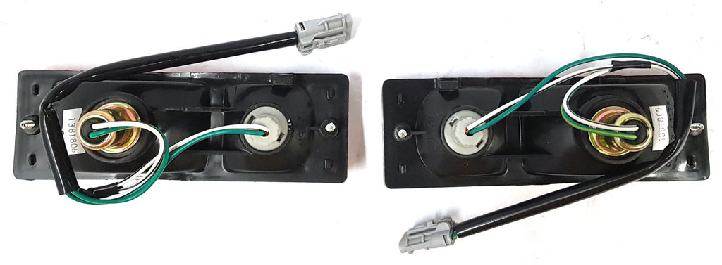 *NEW* BUMPER BAR BULLBAR INDICATOR BLINKER LIGHT LAMP (170mm x 55mm) PAIR: LH+RH