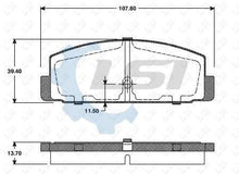Load image into Gallery viewer, Rear Brake Pads and Disc Rotors Set for MAZDA 6 GH 2007-2012 Sedan Wagon Hatch
