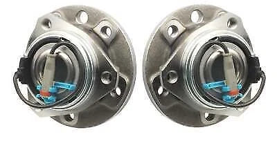 Pair Front Wheel Bearing Hub Assy For Holden Opel Vauxhall Astra AH 5 Stud ABS