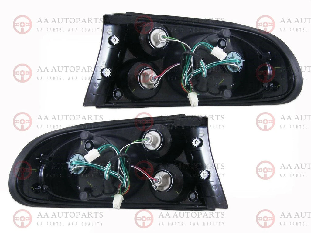 Black Led Altezza Tail Lights Pair For Holden Commodore VT VX Sedan HSV Monaro