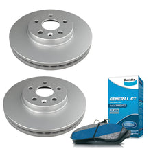 Load image into Gallery viewer, Bendix Front Brake Pads + Rotors for Holden Barina TM, Cruze JG JH DB1989, 276mm