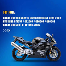 Load image into Gallery viewer, Fit HYOSUNG GT125R GT250 GT650R GT650S Honda CBR600 Rear View Side Mirrors Black