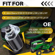 Load image into Gallery viewer, Starter FOR John Deere L100 L105 L107 LA100 LA105 LA110 LA115 LA125 D100 D115 AU