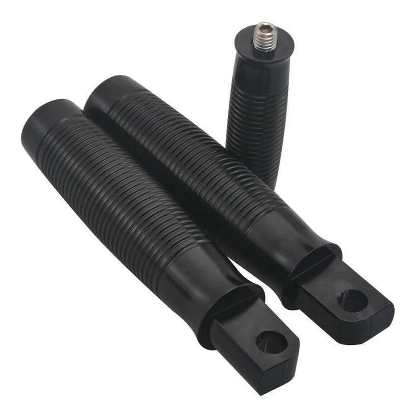 For Harley Dyna Sportster Softail Motorcycle Black Foot Shifter Peg + Foot Pegs