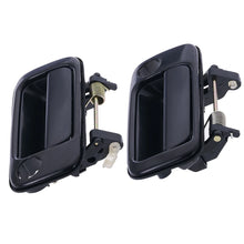 Load image into Gallery viewer, 4pc Front Rear Left &amp; Right Outer Door Black For Toyota Landcruiser J80 1990-98