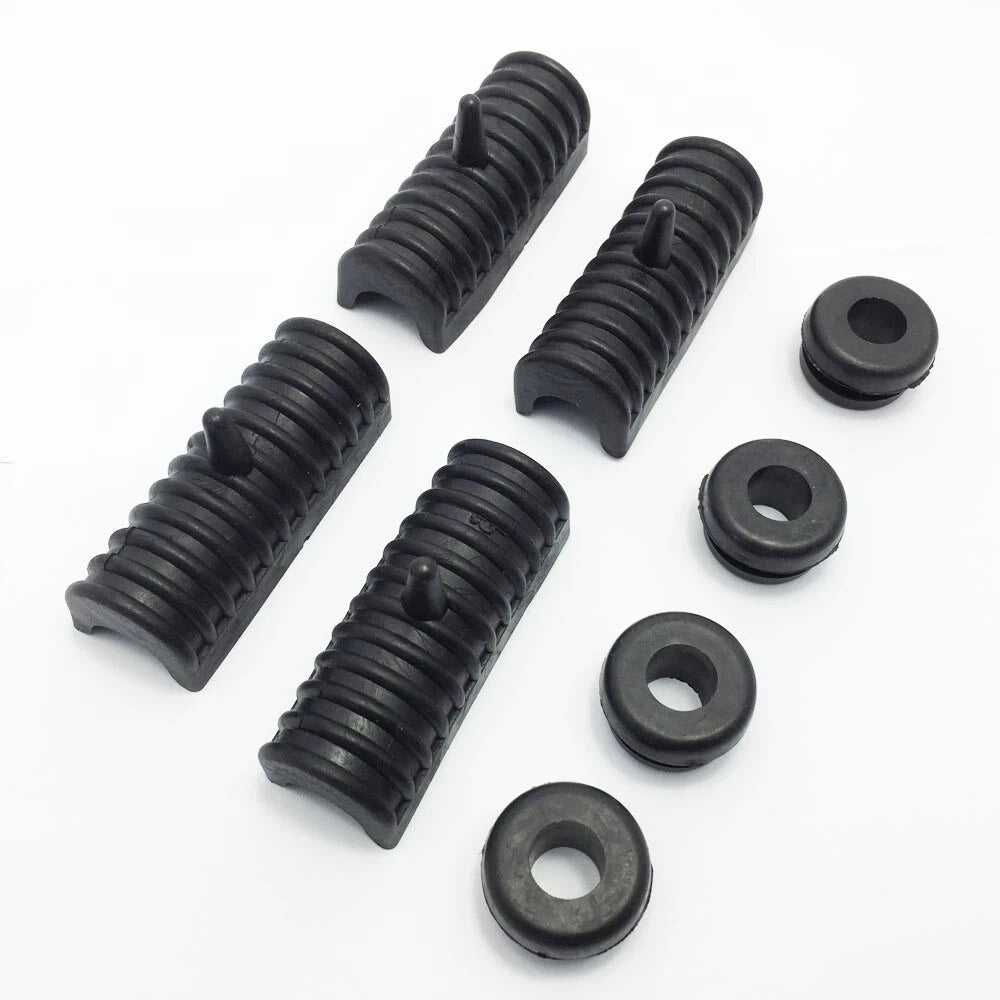 Motor Saddlebag Rubber Grommet Support Cushion For Harley Touring RoadKing 94-13