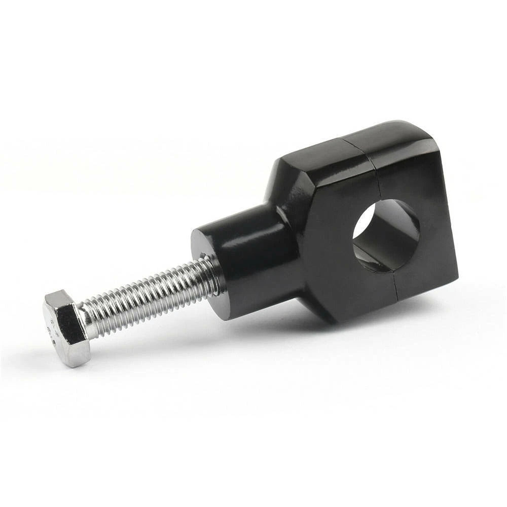 Black Handle Bar Riser Risers Mount Mounting Clamps Motorcycle Bike 7/8" 22mm ST