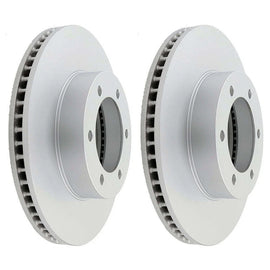 2 x Front Disc Brake Rotors For Toyota Hilux KUN26 GGN25 319mm With VSC