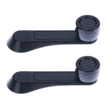 Load image into Gallery viewer, 2 Left &amp; Right Door Window Winder Crank Handle Black for Isuzu N Series 1984 -93