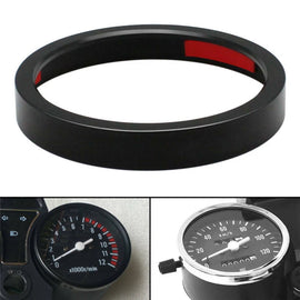 Black Speedometer Guage Bezel Cover Bezels for Harley 883 1200 Street Glide Dyna
