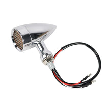 Load image into Gallery viewer, 2x Motorcycle Bullet Indicator Turn Signal Lights For Harley Chopper Cafe Racer
