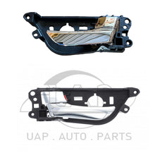 Load image into Gallery viewer, Door Handle Inner for Hyundai Veloster 11-18 Set of 2 Chrome FRONT LEFT+RIGHT