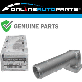 Genuine Nissan Thermostat Water Outlet Housing for Patrol GQ GU 6cyl 4.2L TD42