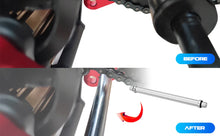 Load image into Gallery viewer, Silver 7075 Aluminum Foot Peg Support Brace for Sur-Ron Light Bee for Segway ST