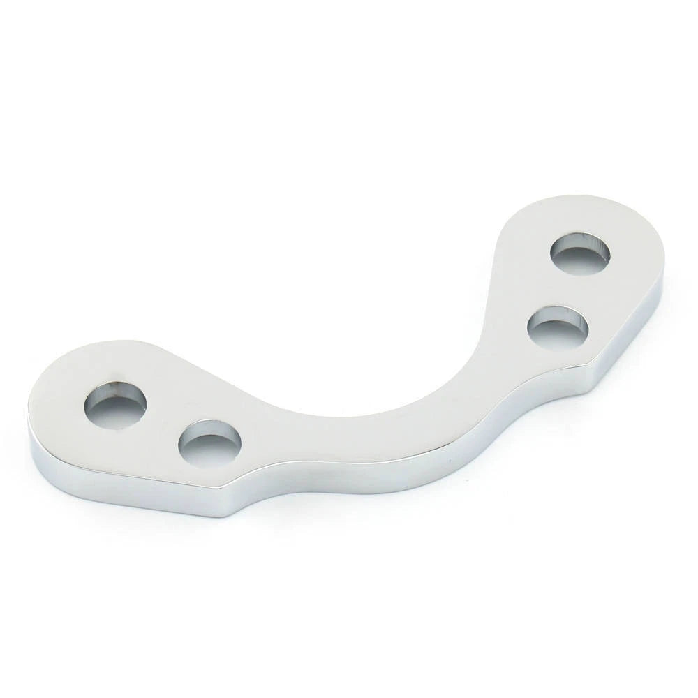 Chrome Springer Handlebar Tree Adapter Top Clamp 3.5"-4.75" for Harley for Dyna