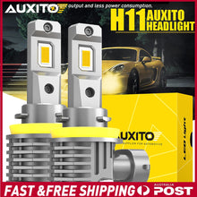 Load image into Gallery viewer, 2x H11 LED Dual Colour Yellow Amber Fog Light Bulbs Headlight Bright Canbus