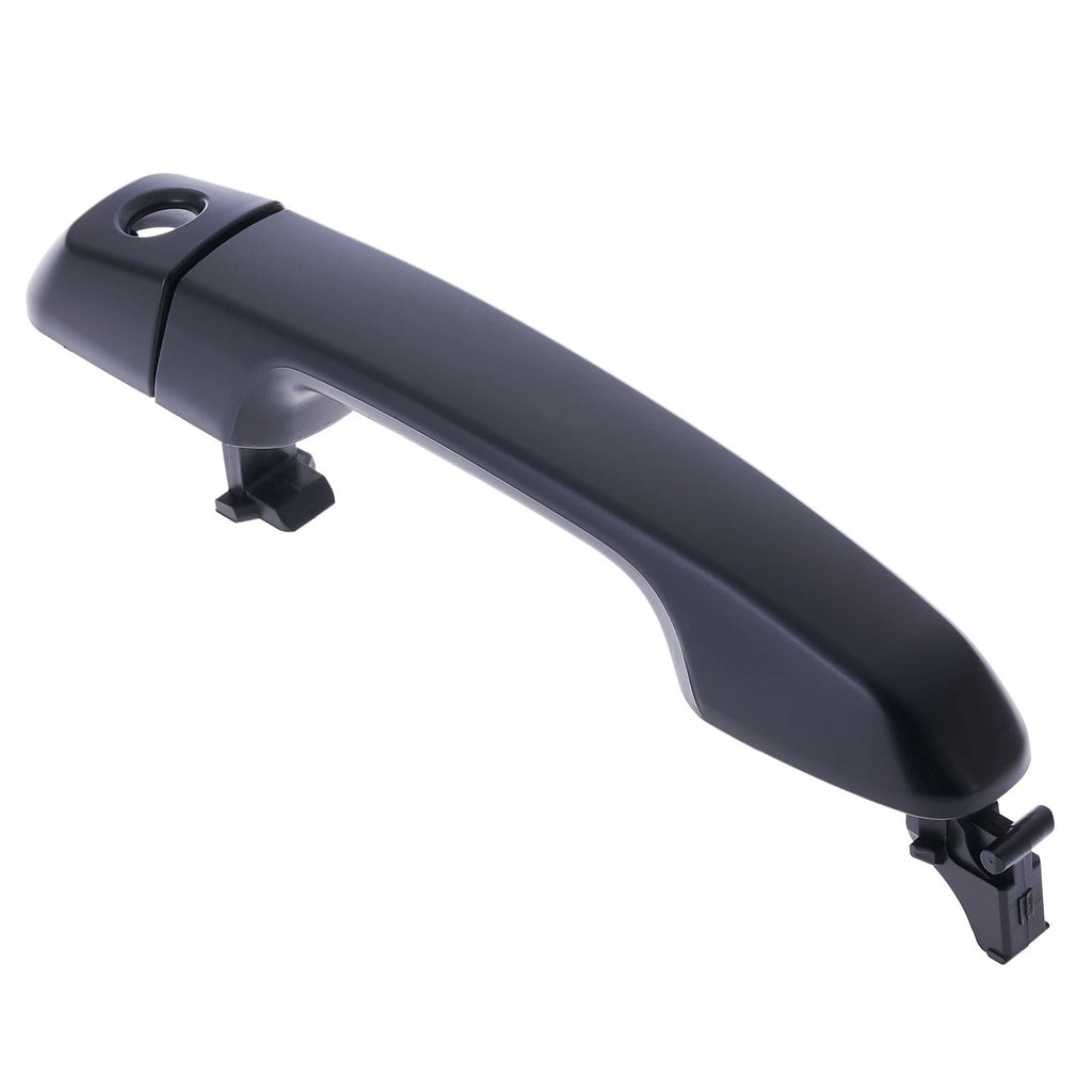 Black Front Right Outer Door Handle W/ Keyhole for Toyota Landcruiser J150 09-23