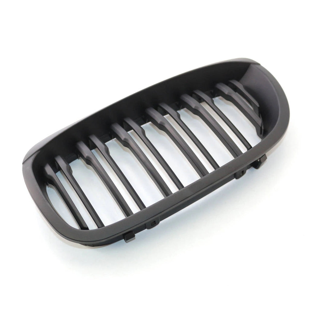 Matte Black Front Kidney Grill For BMW 3 Series E46 Coupe 2003-2006 Facelift ST