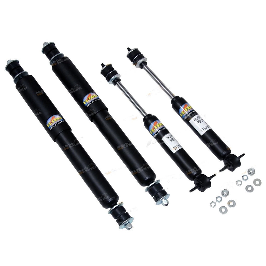 4 Front + Rear Gas Shock Absorbers for Ford Courier 2wd RWD PA PB Ute 1977~1985