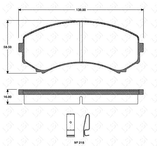 Full Set Front and Rear Brake Pads Disc Rotor for Mitsubishi Pajero NS SWB 07-09