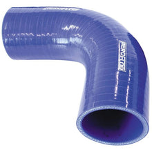 Load image into Gallery viewer, Aeroflow AF9003-100 blue 90 degree silicone elbow hose with 1 inch ID