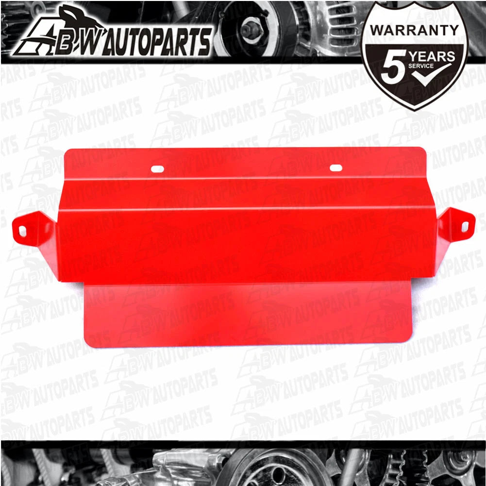 Steel Bash Plates For Toyota Landcruiser 70 76 78 79 Series Radiator, 4mm RED
