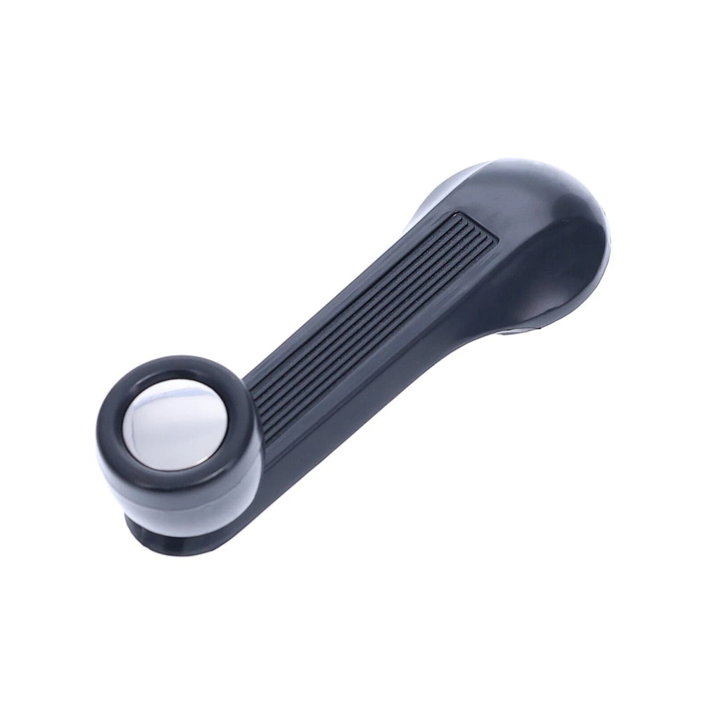 Left / Right Textured Black Window Crank Handle for Honda Civic 1984 - 2000