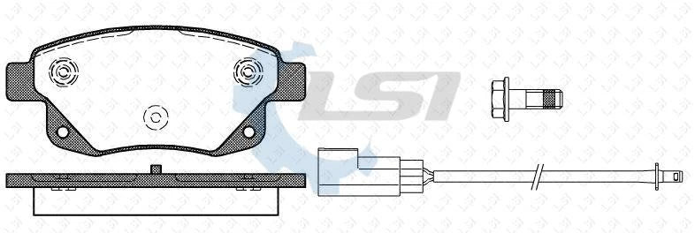 Heavy Duty Rear Brake Pads and Disc Rotors for Ford TRANSIT 2.2 2.4 VM RWD 06-14