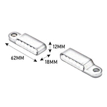 Load image into Gallery viewer, 2x 6 LED Motorcycle Dirt Bike Mini Turn Signal Indicators Light Universal Chrome