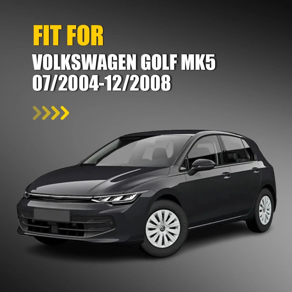 Left Passenger Side Mirror Glass w/Heated Back Plate For VW GOLF MK5 2004-08 AU