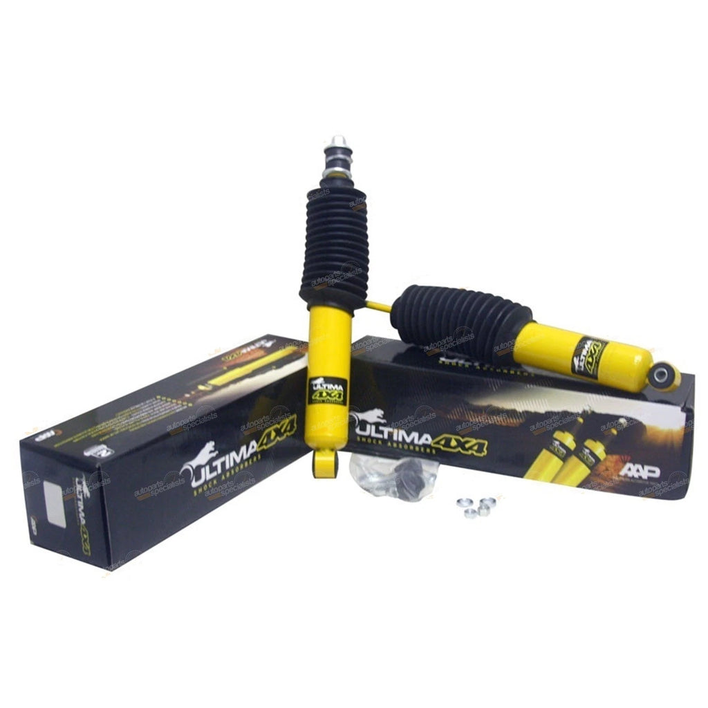 2x Front HD Gas Shock Absorbers for Nissan Navara D21 4x4