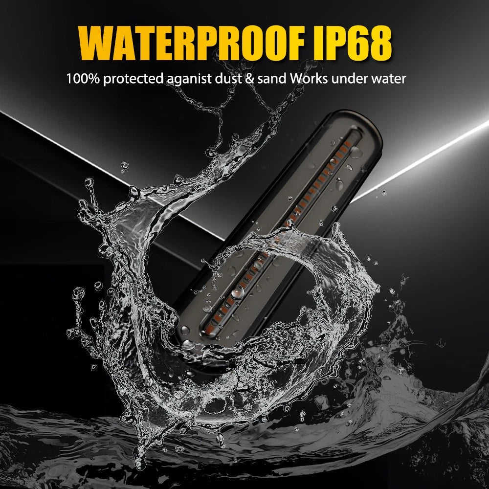 8x 100 LED Tail Lights Stop Sequential Reverse Lamp 12V Trailer Truck Ute NEWA