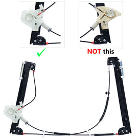 Front Left Window Regulator Without Motor for Mini Cooper R50 R52 R53 2001 -2005