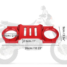 Load image into Gallery viewer, CNC Fork Brace Fork Stabilizer For Honda XR650L XR 650L 1993-2023 Anldized Red S