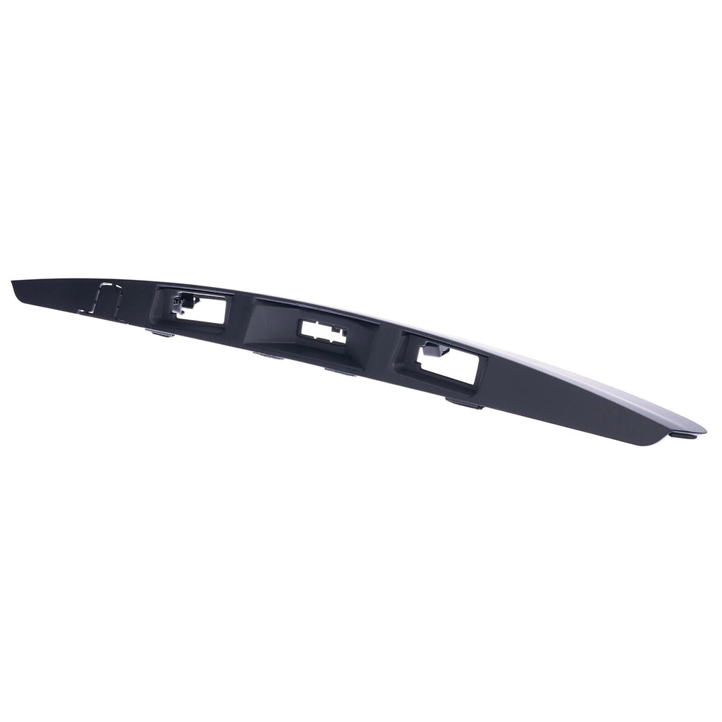 Primed Black Tailgate Handle Garnish Cover w/Oval Push Button for Nissan Dualis