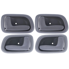 Load image into Gallery viewer, Door Handle Inner for Toyota Corolla 98-01 Set of 4 Grey FRONT REAR LEFT+RIGHT
