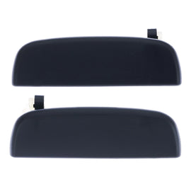 2pc Front = Rear Right & Left Outer Door Handle Texture Black For Suzuki Alto 09
