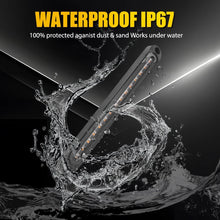 Load image into Gallery viewer, 4x 15 LED Tail Lights Brake Indicator Reverse Slim Strip RV Trailer Lights UTE