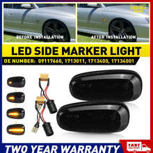 Load image into Gallery viewer, Smoked LED dynamic side indicator lights pair for Holden Commodore VY VZ