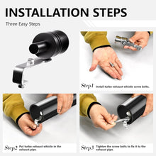 Load image into Gallery viewer, 2X Car Auto Turbo Exhaust Tail Whistler Sounder Whistle Muffler Pipe Simulator