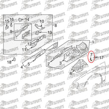 Load image into Gallery viewer, Qty.100 for Ford Falcon AU BA BF FG Territory SX SY SZ Plastic Scrivet Clip Pin