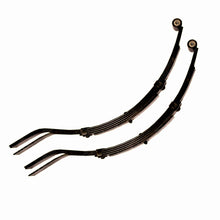 Load image into Gallery viewer, Black 5 Leaf Slipper Spring and Eye Trailer Parts 1000kg One Pair Leaf Springs