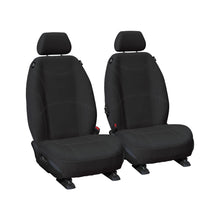 Load image into Gallery viewer, Sperling Getaway Neoprene Front Black - Silver Stitch Seat Covers Suits Legac...